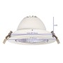 LED Einbaustrahler 30W - Philips CertaDrive - Schwenkbar Rund - HAMBURG