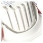 LED Strahler Downlight LED 5W - 8W -12W Quadrat Weiss - Bridgelux Chip - UGR11 - CCT- CRI+92