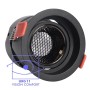 LED Strahler Downlight LED 5W - 8W -12W Schwarz - Bridgelux Chip - UGR11 - CCT- CRI+92