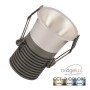 LED Strahler Downlight LED 5W Perlenchrom Bridgelux Chip - 40° - UGR1- CCT1