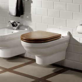 Abattant WC en bouleau massif Villeroy & Boch Hommage
