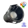 LED Strahler Downlight LED 6W Chrom schwarz Bridgelux Chip - 40° - UGR11- CCT