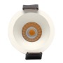 LED Strahler Downlight LED 6W Weiss Bridgelux Chip - 40° - UGR11 - CCT