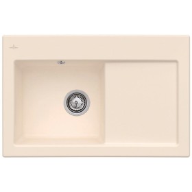 Villeroy & Boch Subway 45 Einbauspüle, Ablaufgarnitur mit Handbetätigung, Becken links