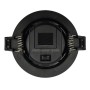 LED Strahler Downlight Schwenkbar Rund - Schwarz 7W - Einstellbarer Scheinwerfer - UGR19 - CCT Wählbare Farbe