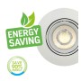 LED Strahler Downlight Schwenkbar Rund - Weiss 7W - Einstellbarer Scheinwerfer - CCT Wählbare Farbe