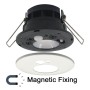 LED-Einbaustrahler 7W - Rund - IP65 - CCT - PIR-Bewegungssensor - Standard EN 1363-1