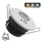 LED-Einbaustrahler 7W - Rund - IP65 - CCT - PIR-Bewegungssensor - Standard EN 1363-1