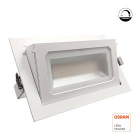 LED-Strahler 40W Schwenkbar Rechteckig | Dimmbarer Lifud-Treiber | OSRAM CHIP 140Lm/W | 120° Kein Flimmern