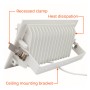 LED-Strahler 40W Schwenkbar Rechteckig | Dimmbarer Lifud-Treiber | OSRAM CHIP 140Lm/W | 120° Kein Flimmern