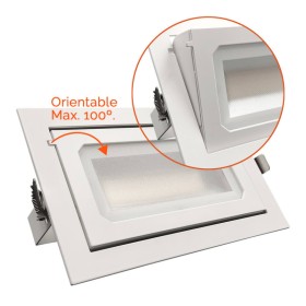 LED-Strahler 40W Schwenkbar Rechteckig | OSRAM CHIP 140Lm/W | 3CCT 120º Kein Flimmern