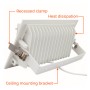 LED-Strahler 40W Schwenkbar Rechteckig | OSRAM CHIP 140Lm/W | 3CCT 120º Kein Flimmern