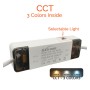 LED-Strahler 40W Schwenkbar Rechteckig | OSRAM CHIP 140Lm/W | 3CCT 120º Kein Flimmern