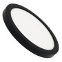 Deckenleuchte + LED-Downlight - Rund - BONN Schwarz - Einstellbare Leistung 18W-16W-14W-12W- 5CCT - SMD2835 140Lm/W - IP44