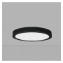 Deckenleuchte + LED-Downlight - Rund - BONN Schwarz - Einstellbare Leistung 18W-16W-14W-12W- 5CCT - SMD2835 140Lm/W - IP44