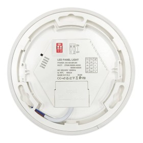 Deckenleuchte + LED-Downlight - Rund - BONN Weiss - Einstellbare Leistung 8W - 6W - 4W - 2W - 5CCT - SMD2835 140Lm/W - IP44