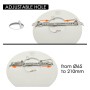 Deckenleuchte + LED-Downlight - Schwarz - 18W EINSTELLBAR - CCT - Wählbare Farbe
