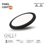 Deckenleuchte + LED-Downlight - Schwarz - 18W EINSTELLBAR - CCT - Wählbare Farbe