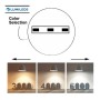 Downlight + LED-Deckenleuchte - Quadrat - MOSS SCHWARZ LUMILEDS - 18W EINSTELLBAR - Wählbare CCT-Farbe