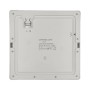 Downlight + LED-Deckenleuchte - Quadrat - MOSS SCHWARZ LUMILEDS - 24W EINSTELLBAR - Wählbare CCT-Farbe