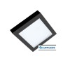 Downlight + LED-Deckenleuchte - Quadrat - MOSS SCHWARZ LUMILEDS - 24W EINSTELLBAR - Wählbare CCT-Farbe