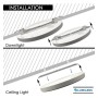 Downlight + LED-Deckenleuchte - Rund - MOSS Weiss LUMILEDS - 24W EINSTELLBAR - Wählbare CCT-Farbe