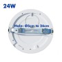 Downlight + LED-Deckenleuchte - Rund - MOSS Weiss LUMILEDS - 24W EINSTELLBAR - Wählbare CCT-Farbe