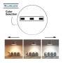 Downlight + LED-Deckenleuchte - Rund - MOSS Weiss LUMILEDS - 6W EINSTELLBAR - Wählbare CCT-Farbe