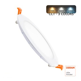 LED 10W Kreisförmig - CCT - OSRAM CHIP DURIS E 2835
