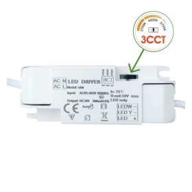 LED 10W Kreisförmig - CCT - OSRAM CHIP DURIS E 2835