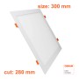 LED 30W Quadratisch - CCT - OSRAM CHIP DURIS E 2835
