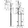 hansgrohe Talis Select M51 Einhebel-Küchenmischer 220, Ausziehbrause, 2jet