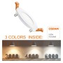 LED 6W Kreisförmig - CCT - OSRAM CHIP DURIS E 2835
