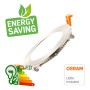 LED Einbauleuchte Runde 10W Edelstahl - CCT - OSRAM CHIP DURIS E 2835