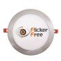 LED Einbauleuchte Runde 24W Edelstahl - CCT - OSRAM CHIP DURIS E 2835