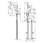 hansgrohe Talis Select M51 Einhebel-Küchenmischer 220, Ausziehbrause, 2jet, sBox