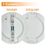 copy of Downlight + LED-Deckenleuchte - Rund - MOSS Weiss LUMILEDS- 18W EINSTELLBAR - Wählbare CCT-Farbe