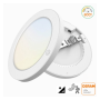 copy of Downlight + LED-Deckenleuchte - Rund - MOSS Weiss LUMILEDS- 18W EINSTELLBAR - Wählbare CCT-Farbe