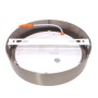 LED Deckenleuchte 15W Kreisförmig Edelstahl - CCT - OSRAM CHIP DURIS E 2835