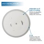 LED Deckenleuchte 20W - 4000K - Chip Lumileds