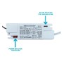 LED Deckenleuchte 24W - 22W- 20W -18W Bewegungsmelder - 2700K+CCT - OSRAM CHIP