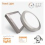 LED Deckenleuchte 8W Quadratischer Edelstahl - CCT - OSRAM CHIP DURIS E 2835