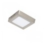 LED Deckenleuchte 8W Quadratischer Edelstahl - CCT - OSRAM CHIP DURIS E 2835