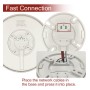 LED-Deckenleuchte mit einstellbarer Leistung 20W - 15W - 10W - 5CCT - Radarsensor - IP44