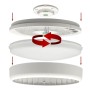 LED-Deckenleuchte mit einstellbarer Leistung 20W - 15W - 10W - 5CCT - Radarsensor - IP44