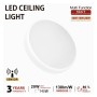 LED-Deckenleuchte mit einstellbarer Leistung 20W - 15W - 10W - 5CCT - Radarsensor - IP44