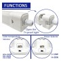 LED Feuchtraumleuchte Integrierten 20W-10W - SAMSUNG chipE - 3CCT - 60cm
