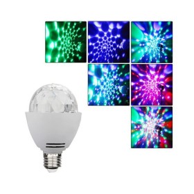 LED Lampe E27 3W RGB Disco