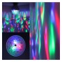 LED Lampe E27 3W RGB Disco