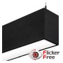 LED Linear Pendelleuchte - MÜNCHEN SCHWARZ - 0.5m - 1m - 1,5m - 2m - IP54 - Dimmbar